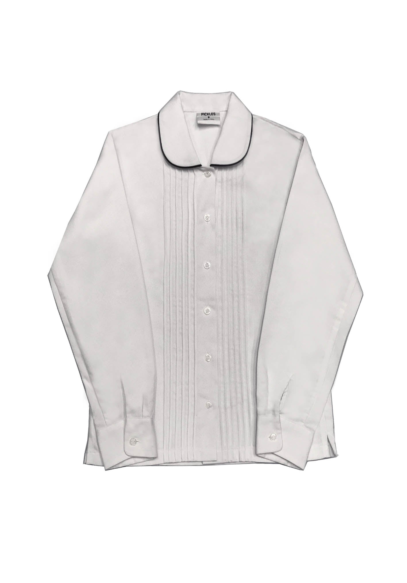 Pickles Girls Long Sleeve Dobby Blouse