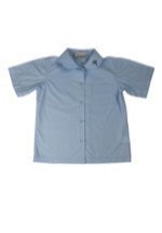 Pickles Girls Short Sleeve Peter Pan Collar Blouse
