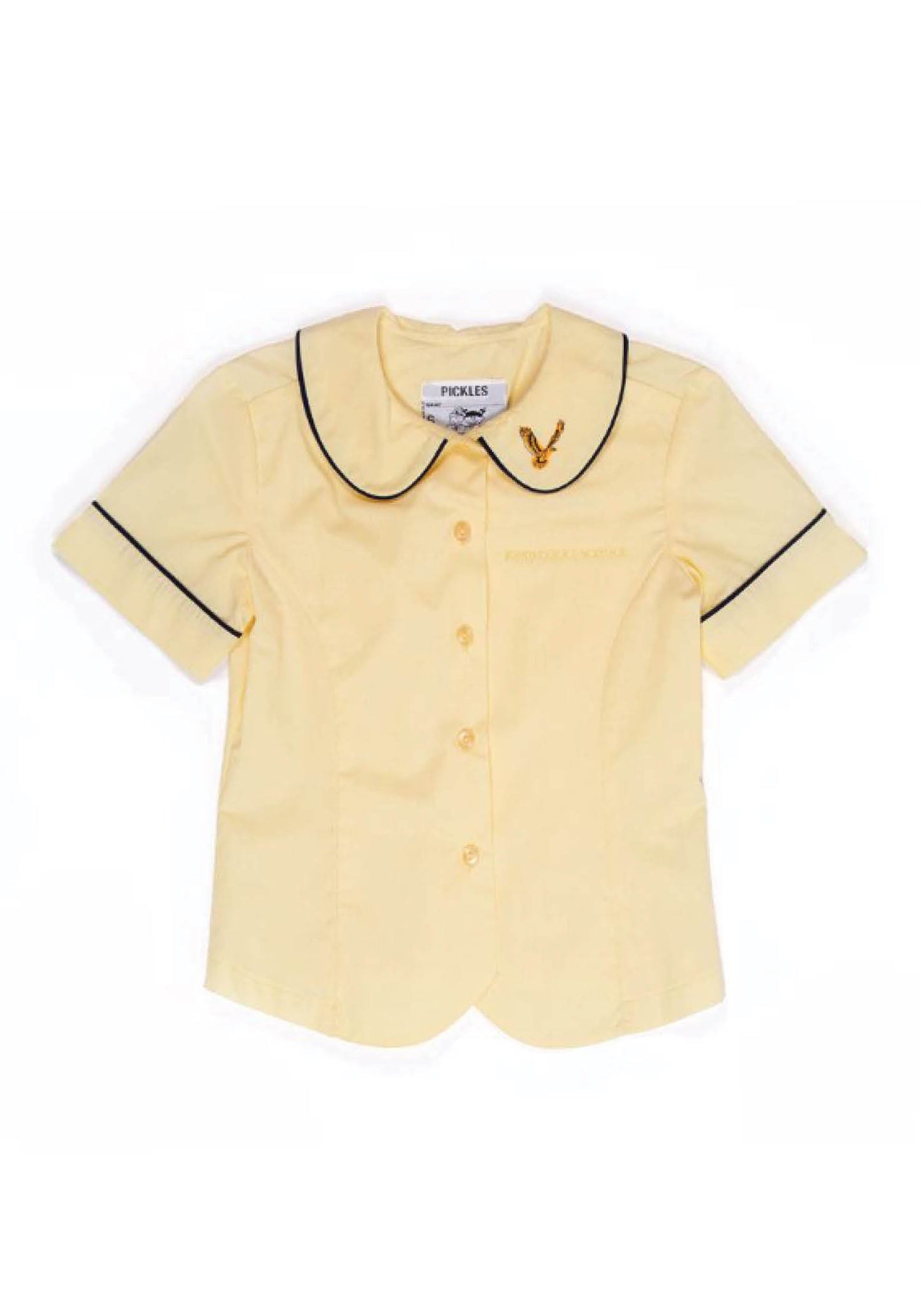 Johnn Colet Senior Short Sleeve Wear Out Blouse Lemon
