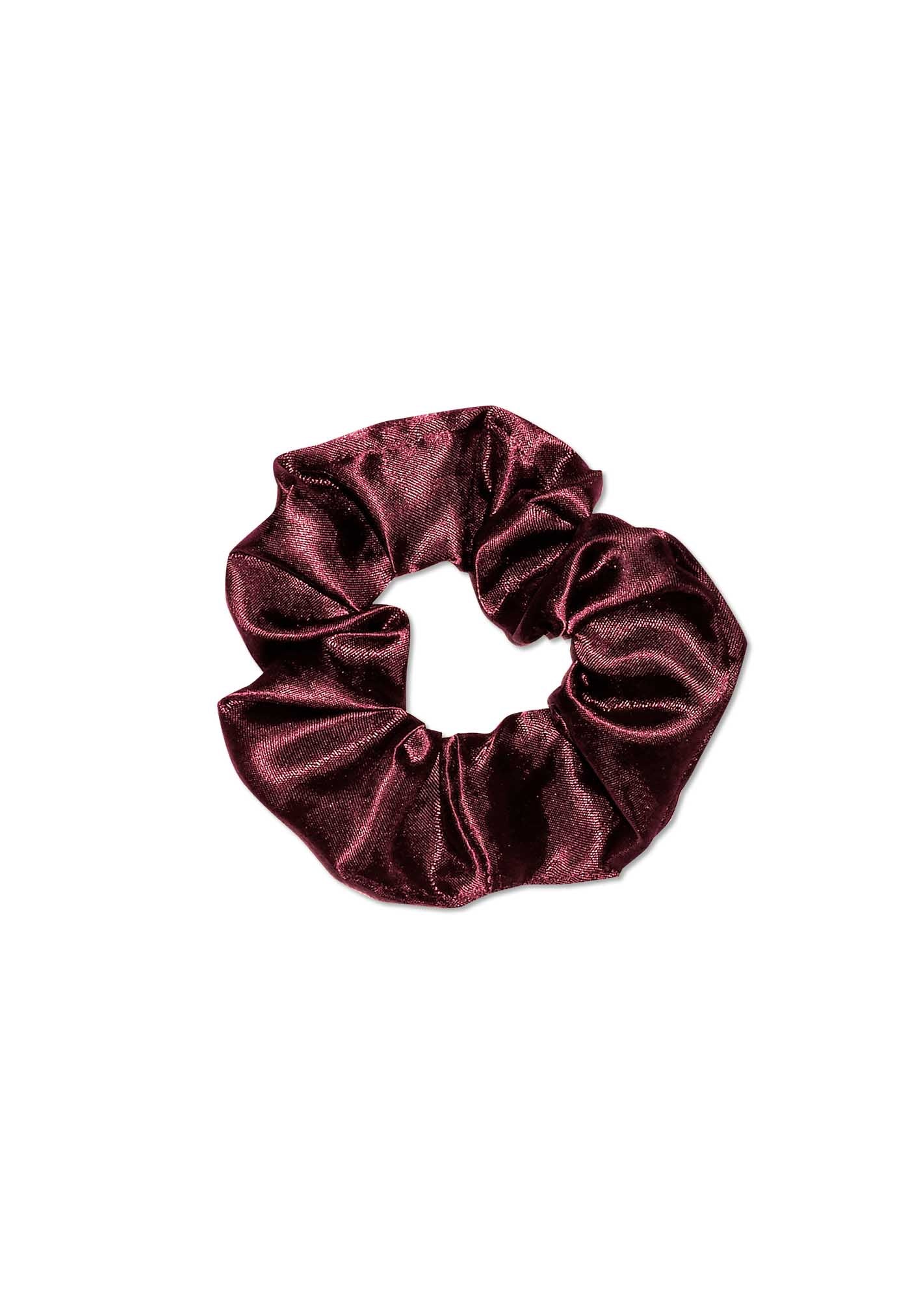 Annandale Nth Scrunchie Satin Maroon