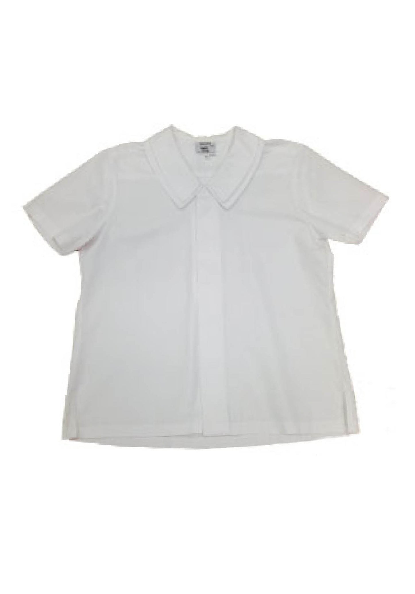 St Andrews Girls Double Collar Short Sleeve Blouse