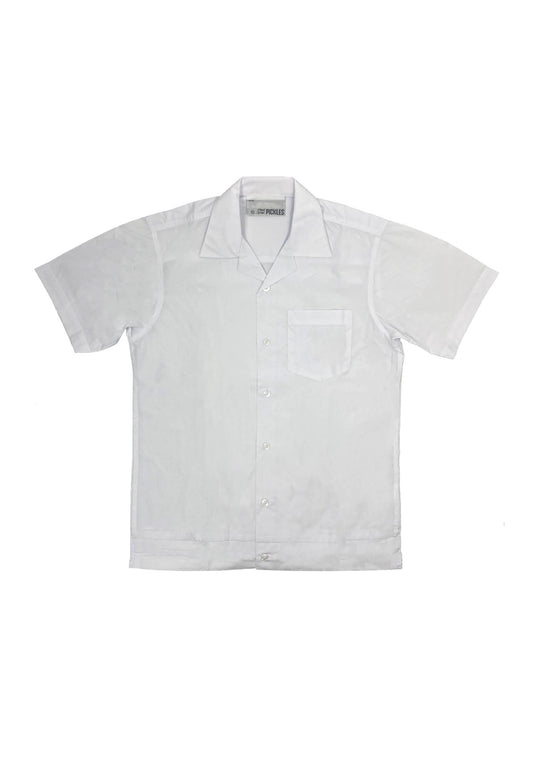 Pickles Boys Short Sleeve Open Neck Shirt - 5 Pack