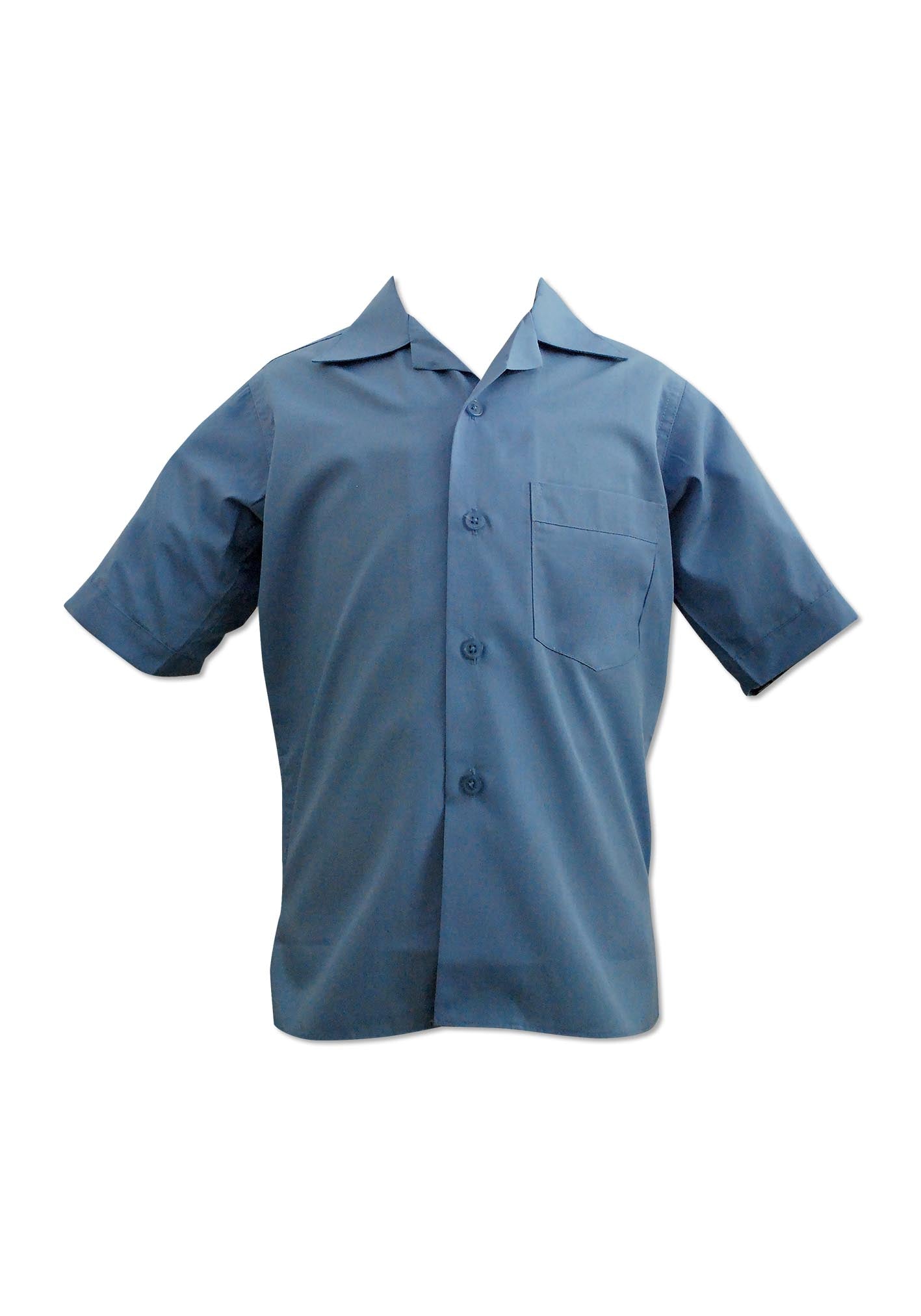 Pickles Boys Short Sleeve Open Neck Shirt - 5 Pack
