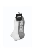 Pickles White Crew Sports Socks - 3-Pack
