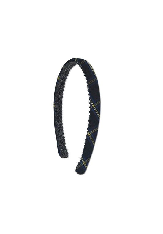 Bilgola Girls Narrow Winter Check Aliceband