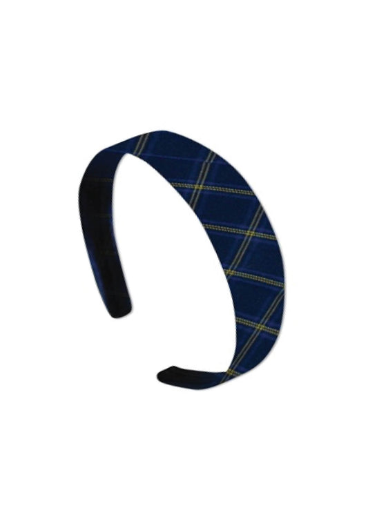 Bilgola Wide Winter Check Headband