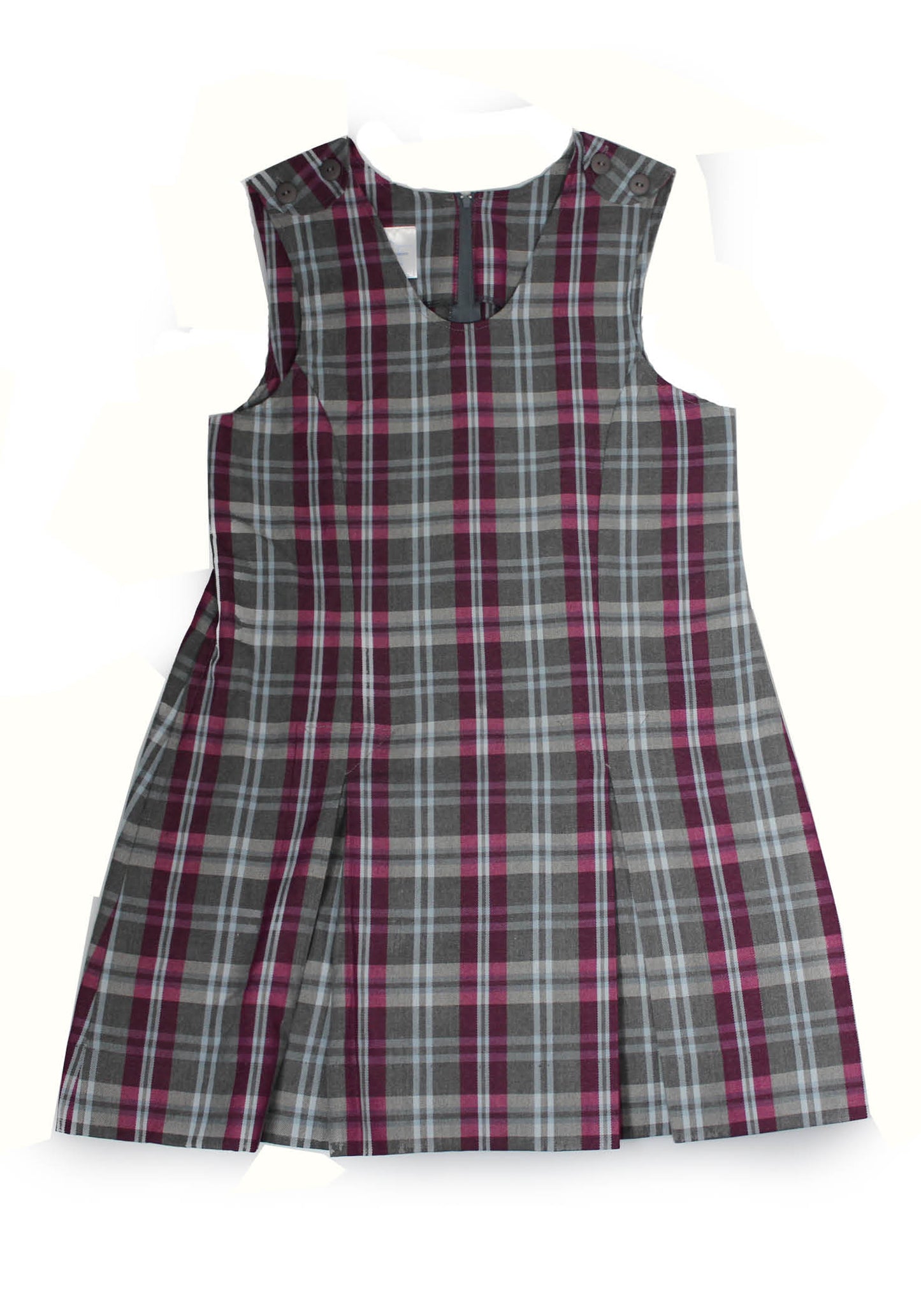 Kyeemagh Girls Winter Check Tunic