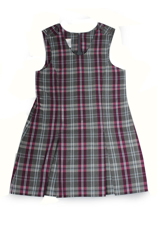 Kyeemagh Girls Winter Check Tunic