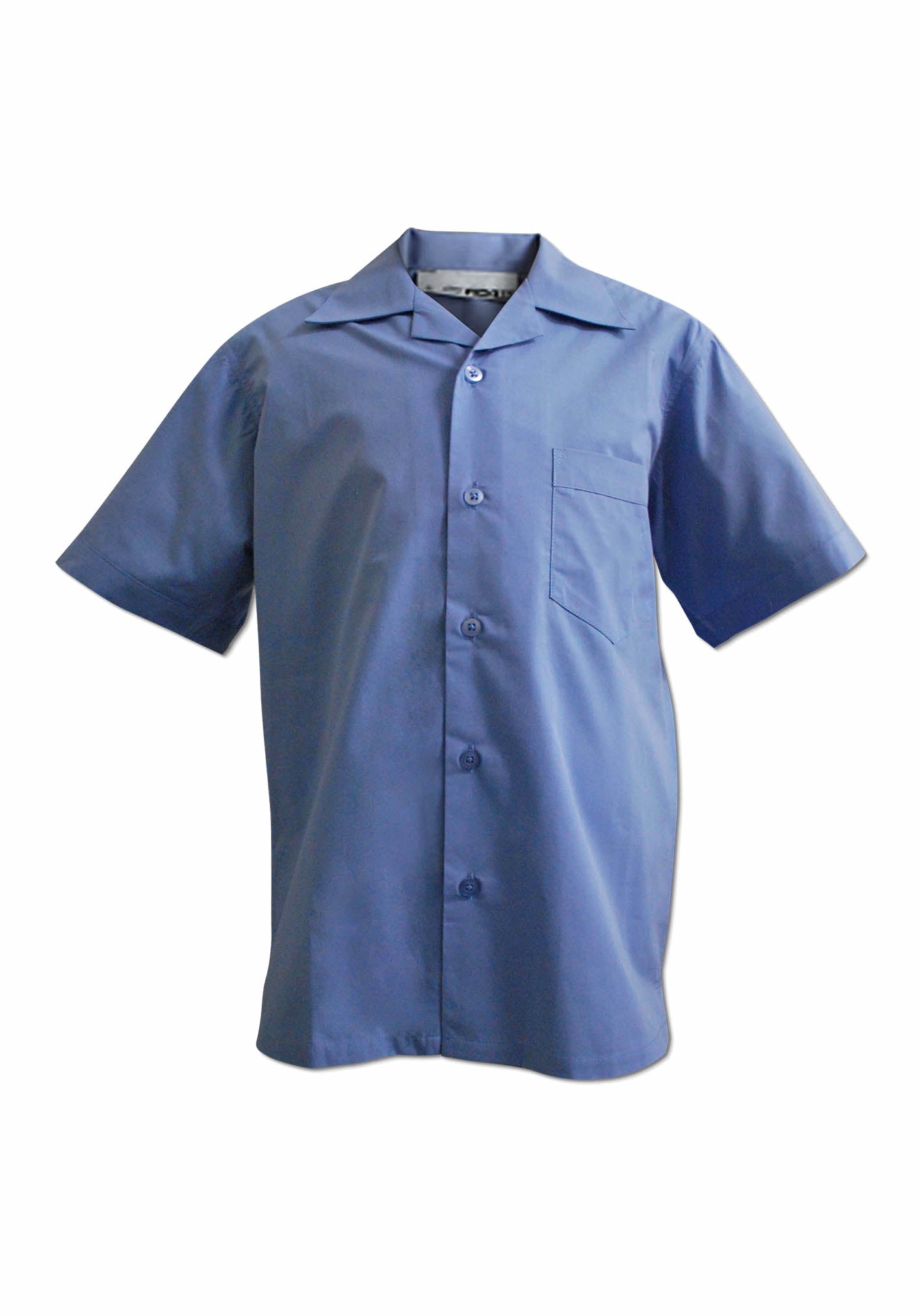 South Coogee Boys Sky Blue Open Neck Shirt
