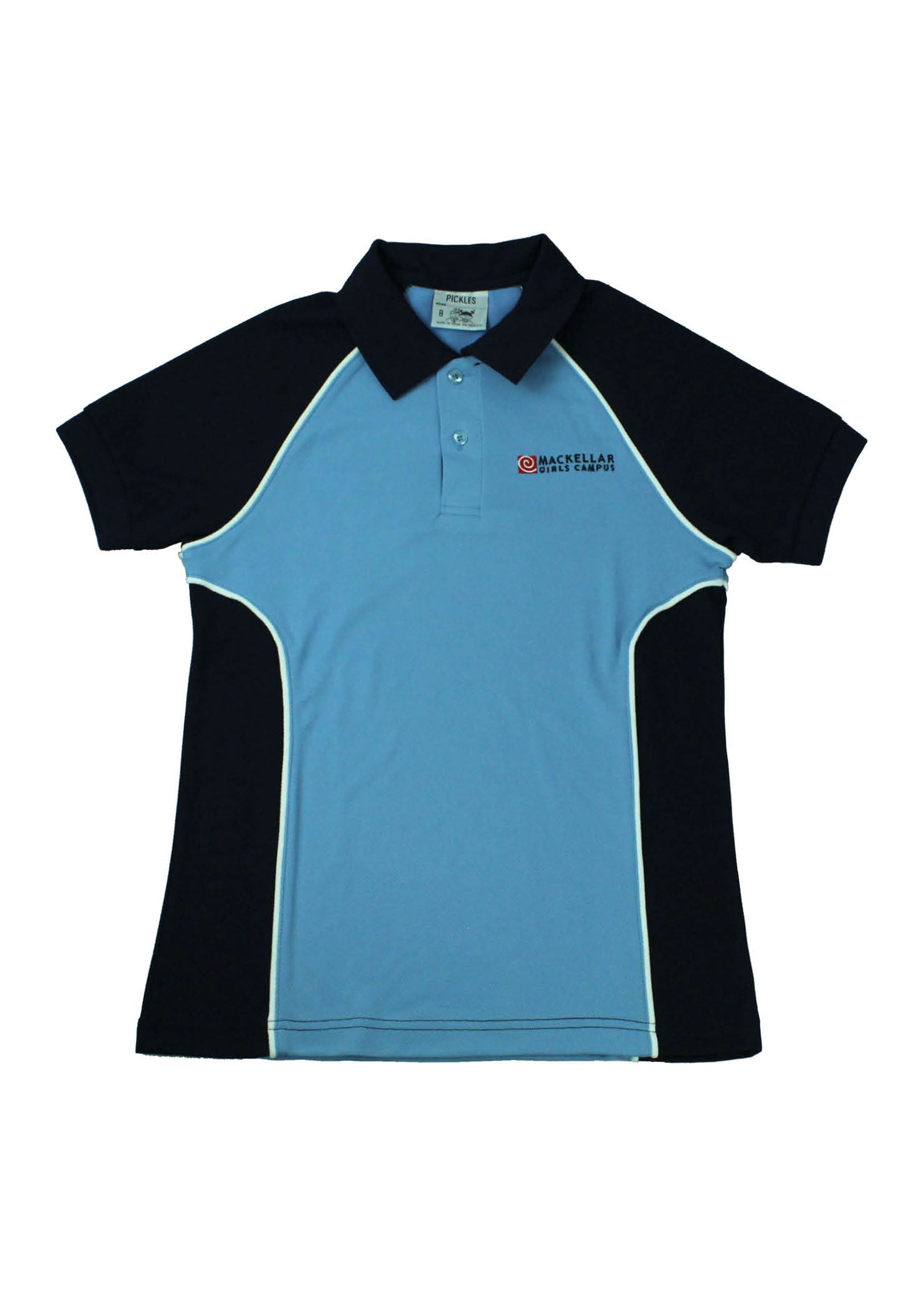 Mackellar Tri Colour Cotton Back Polo Shirt
