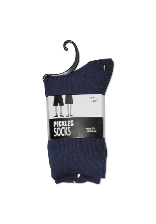 Bilgola Plateau 3-pack Ankle Socks - Navy