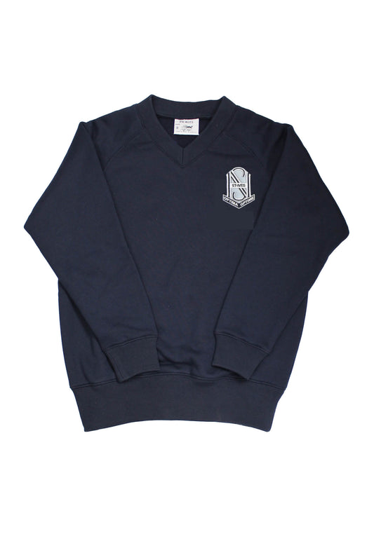 St Ives High School V-Neck Fleece Sweatshirt